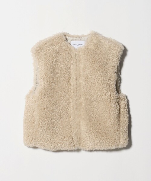 UNITED ARROWS（ユナイテッドアローズ） ベスト ジレ ファーライク