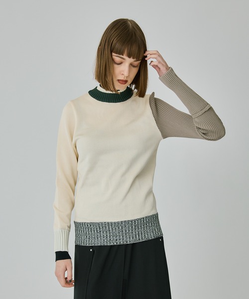 「UNITED TOKYO」 長袖ニット FREE ブラック レディース_画像2