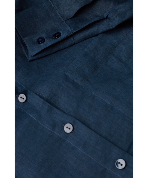 「Intimissimi」 長袖シャツ S インディゴブルー レディース_画像6