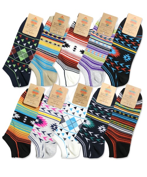 靴下 「10足セット」メンズソックス くるぶし丈 メンズ | ブランド登録なし | 10