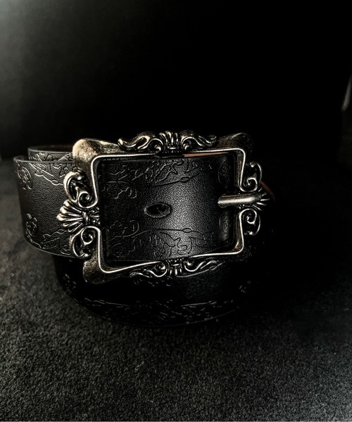 CALIFORNIA OUTFITTERS ベルト 10A19 シルバーウエスタンバックル