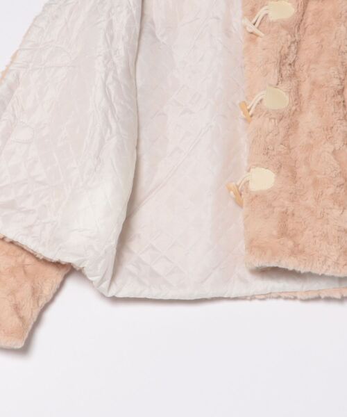 「GEMEDA」 ダッフルコート M ホワイト レディース_画像3