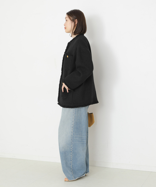 macさま今期定価49,500円　レサージュ　GIOLICA　ビッグジャケット journal standard L'essage（ジャーナルスタンダード レサージュ