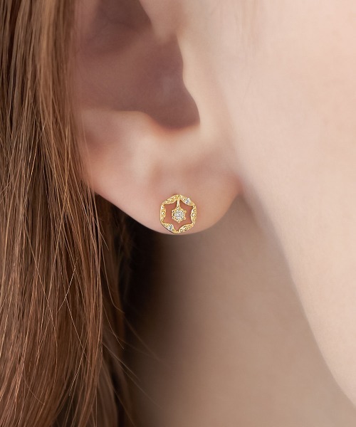 4℃ 【Holiday Collection】K18イエローゴールド ピアス 【公式通販】 4℃ 【Holiday Collection】K18イエローゴールド ピアス 【公式通販】