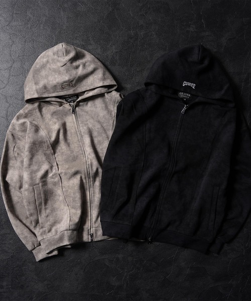 GUIDER パーカー 「GUIDER」「セットアップ対応」ボンディング ZIP