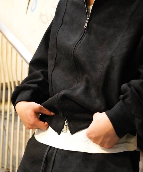 GUIDER パーカー 「GUIDER」「セットアップ対応」ボンディング ZIP