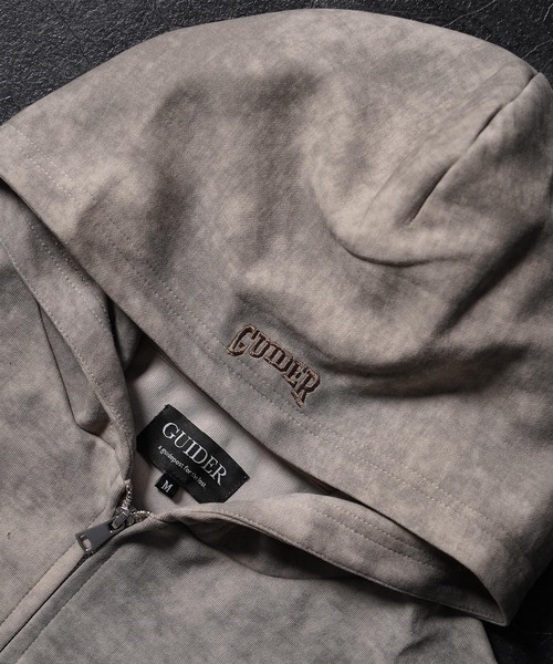 GUIDER パーカー 「GUIDER」「セットアップ対応」ボンディング ZIP