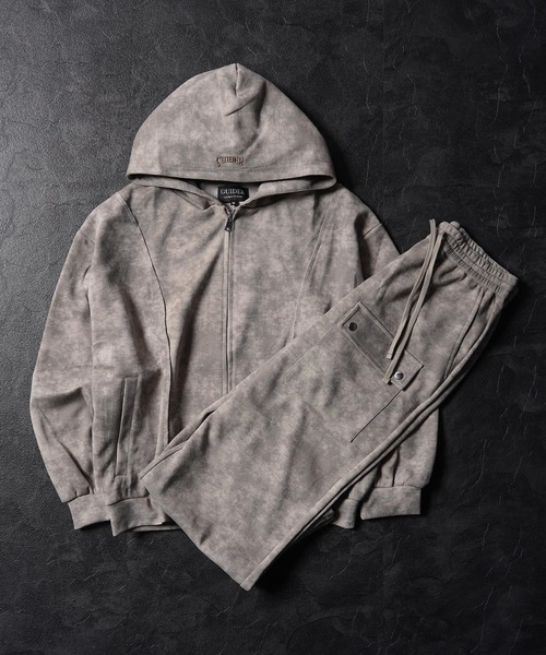 GUIDER パーカー 「GUIDER」「セットアップ対応」ボンディング ZIP