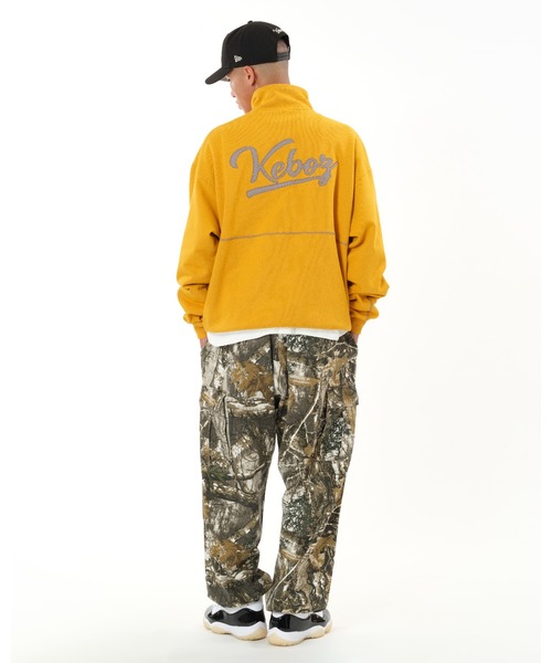 KEBOZ（ケボズ） トレーナー スウェット ICON SWEAT HALF ZIP メンズ