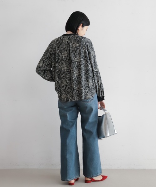 NOMBRE IMPAIR（ノンブルアンペール） ブラウス シャツ さざなみPT 