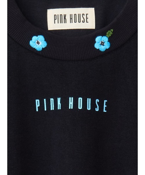 PINK HOUSE（ピンクハウス） 長袖カットソー フリー ブラック