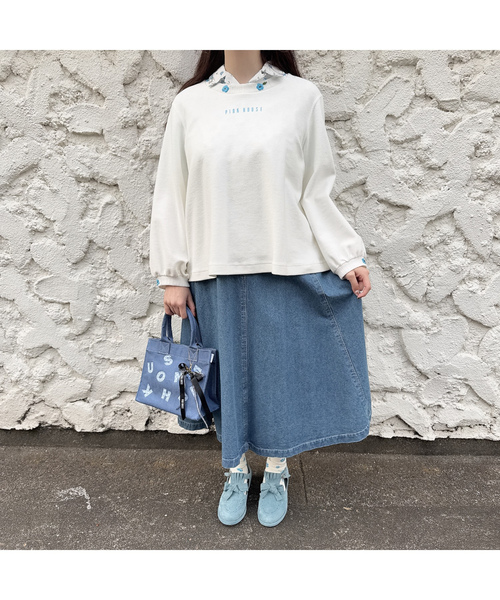 特別価格‼️新品タグ付きPINK HOUSE ブラック長袖カットソー　Ｌサイズ 特別価格‼️新品タグ付きPINK HOUSE ブラック長袖カットソー Lサイズ