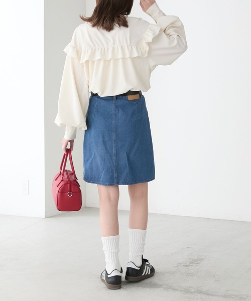 「BONLECILL」 長袖ブラウス FREE ブラック レディース_画像7