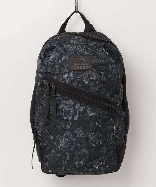 GREGORY（グレゴリー） 花柄リュック - ブラック メンズ : ZOZOTOWN