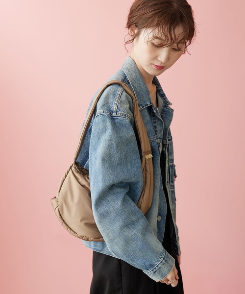 「HASHIBAMI」 ハンドバッグ FREE グレイッシュブルー レディース_画像9