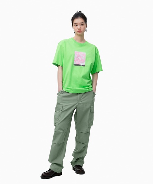 「thisisneverthat」 半袖Tシャツ S ライトグリーン メンズ_画像4