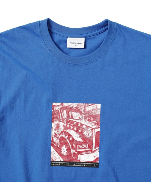 「thisisneverthat」 半袖Tシャツ S ライトグリーン メンズ_画像5