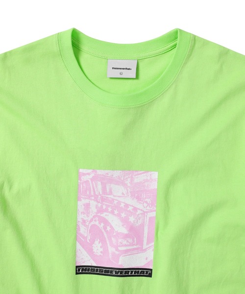 「thisisneverthat」 半袖Tシャツ S ライトグリーン メンズ_画像9