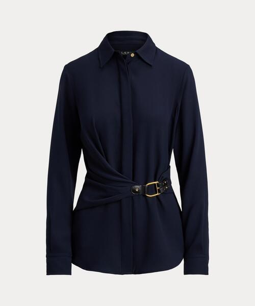 ラルフローレン綺麗めジョーゼット素材ブラウス LAUREN RALPH LAUREN（ローレン ラルフローレン） ブラウス シャツ