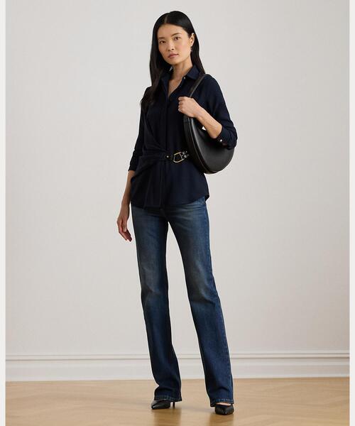 ラルフローレン綺麗めジョーゼット素材ブラウス LAUREN RALPH LAUREN（ローレン ラルフローレン） ブラウス シャツ