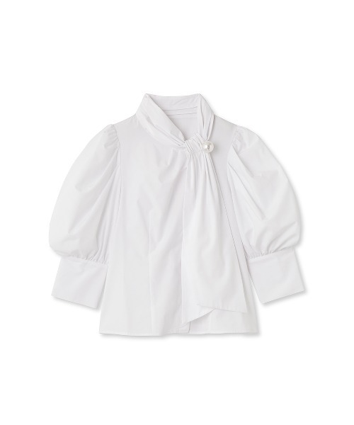 「SNIDEL」 7分袖ブラウス ONE SIZE ブルー レディース_画像2
