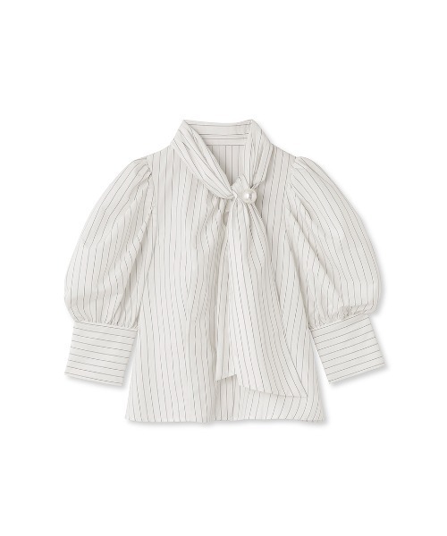 「SNIDEL」 7分袖ブラウス ONE SIZE ブルー レディース_画像3