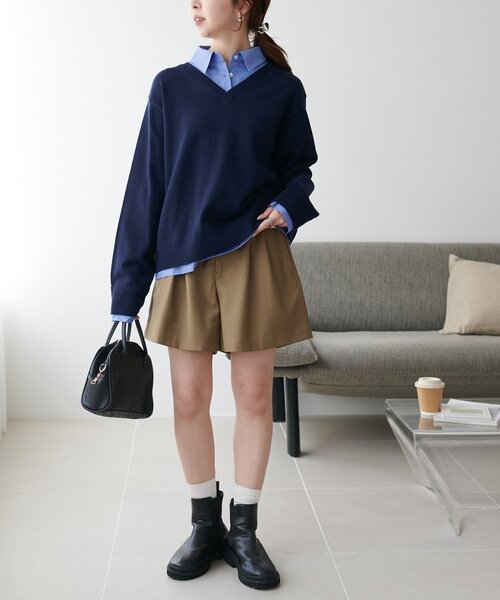 Discoat（ディスコート） パンツ 「洗濯可能/美シルエット」ウール