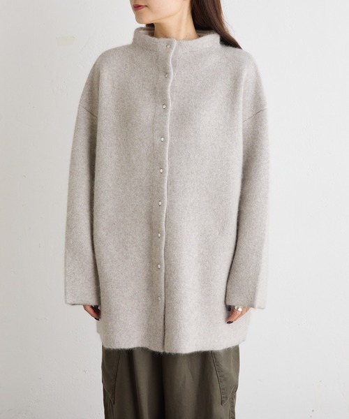 「PUAL CE CIN」 コート FREE チャコールグレー レディース_画像2