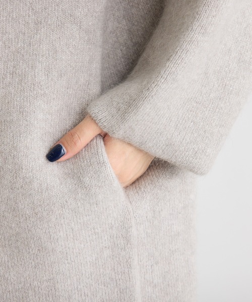 「PUAL CE CIN」 コート FREE チャコールグレー レディース_画像7