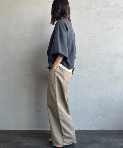 AMERICANA（アメリカーナ） スウェットカットソー ONE SIZE ライト