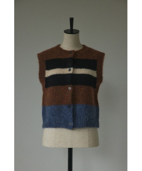 「BLACK BY MOUSSY」 ベスト FREE イエロー系その他 レディース_画像7