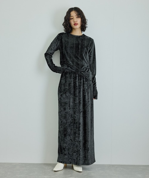 「MILLER」 長袖カットソー FREE ブラック レディース_画像6