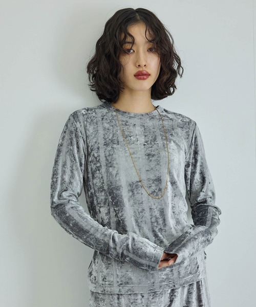 「MILLER」 長袖カットソー FREE ブラック レディース_画像9