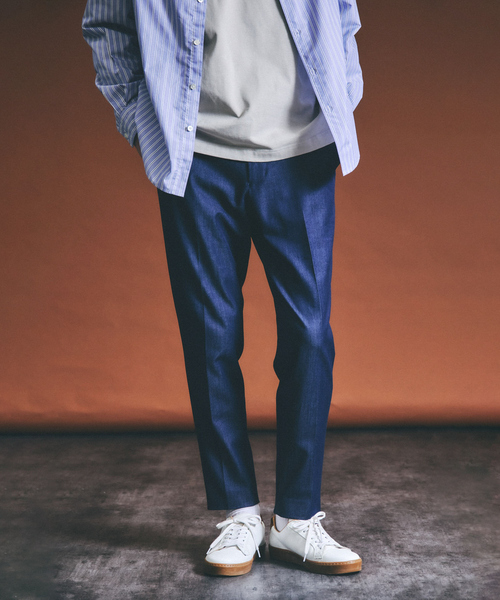 「ABAHOUSE」 パンツ 50 ホワイト メンズ_画像3