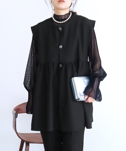 「reca」 セットアップ S ブラック レディース_画像7