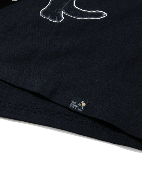 「go slow caravan」 長袖Tシャツ LARGE ブラック メンズ_画像7