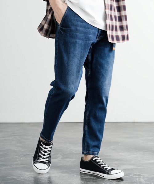 「KRIFF MAYER」 デニムパンツ M ダークブルー メンズ_画像3