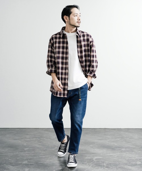 「KRIFF MAYER」 デニムパンツ M ダークブルー メンズ_画像6