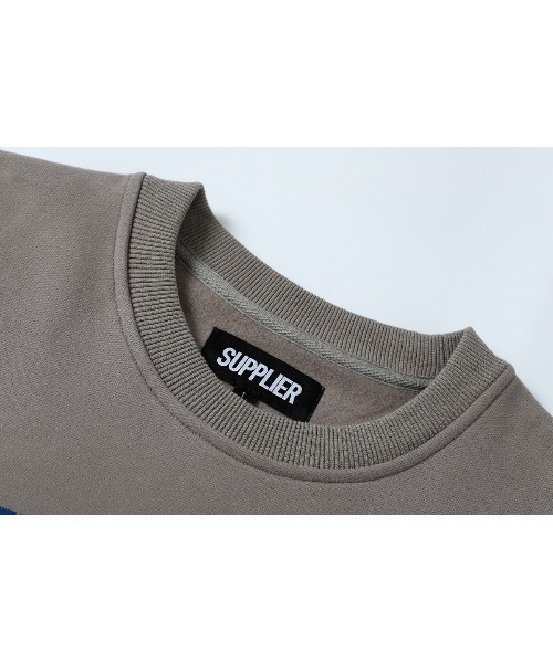 「SUPPLIER」 スウェットカットソー SMALL グレー メンズ_画像6