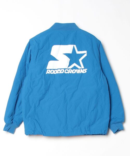 「Rodeo Crowns」 中綿ブルゾン「Rodeo Crownsコラボ」 M ブルー レディース_画像2