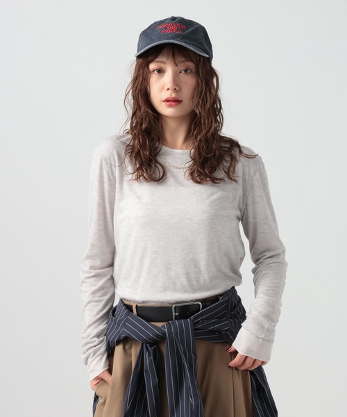 BAYFLOW（ベイフロー） tシャツ 「リバーシブル仕様」シアーレイヤード
