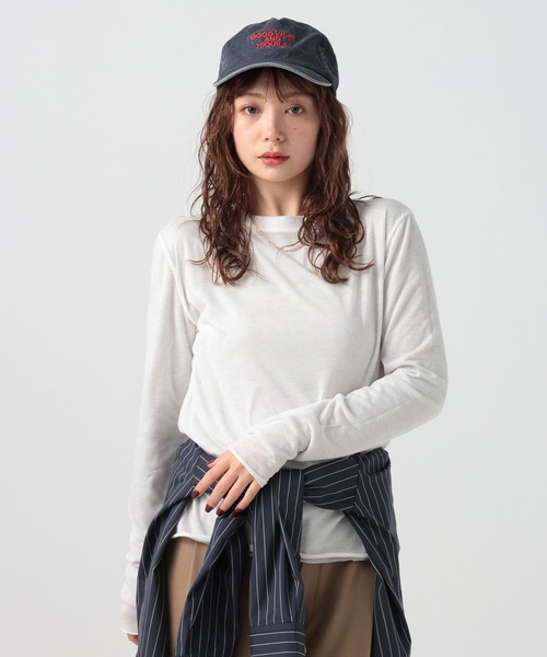 BAYFLOW（ベイフロー） tシャツ 「リバーシブル仕様」シアーレイヤード