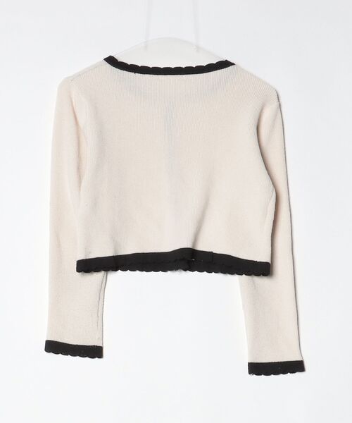 「MIIA」 カーディガン M ホワイト レディース_画像2