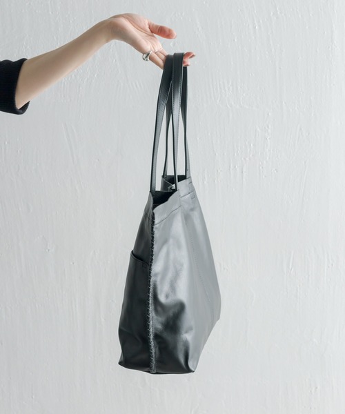 「ear PAPILLONNER」 トートバッグ FREE シルバー レディース_画像3