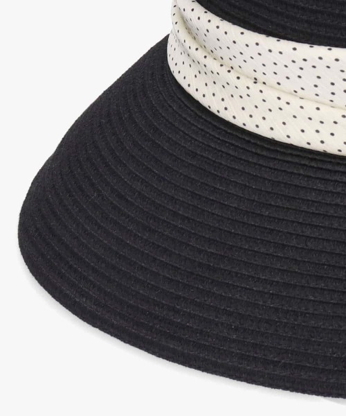 Chapeau d' O　ハット Chapeau d' O（シャポードオー） 帽子 ハット Silk Braid Capeline Dot