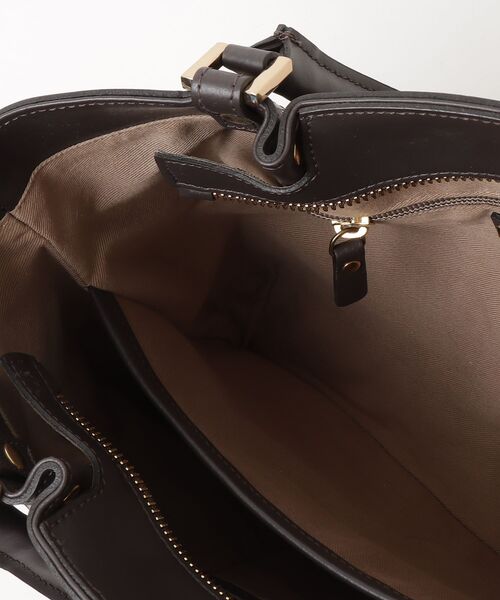 「GIANNI NOTARO」 2WAYバッグ FREE ダークブラウン レディース_画像4