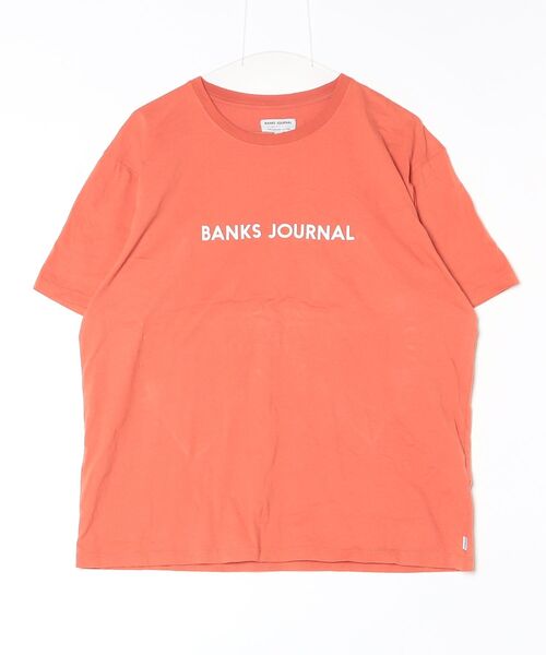 「BANKS」 半袖Tシャツ X-LARGE オレンジ メンズ_画像2