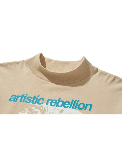 「LIBERE」 長袖Tシャツ MEDIUM ベージュ メンズ_画像3