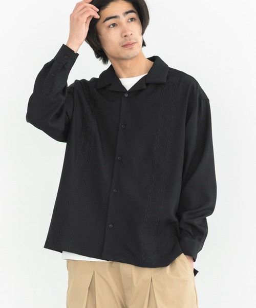 ACNE studios 刺繍いりキューバシャツ32 CRAFT STANDARD BOUTIQUE（クラフトスタンダードブティック） シャツ