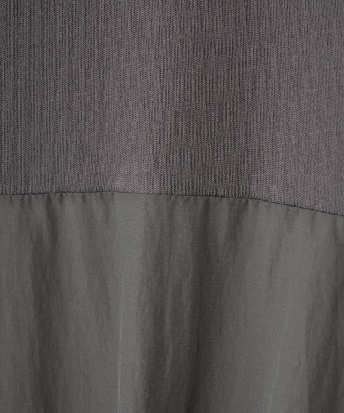 「BEARDSLEY」 長袖ワンピース L ネイビー レディースの画像